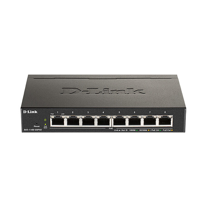 D-LINKDGS-1100-08P PoE Switch [DGS-1100-08PV2]