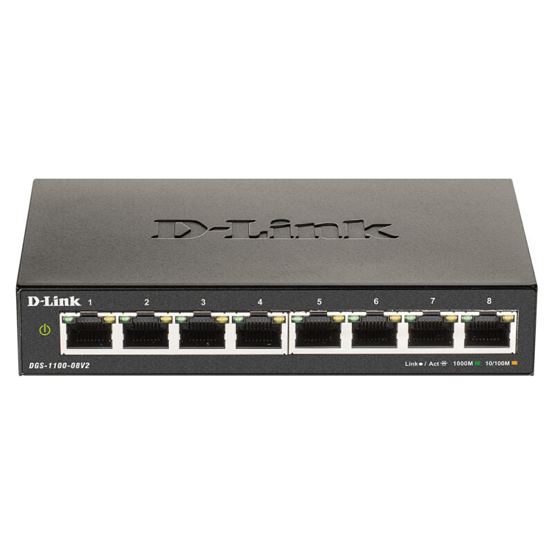 D-Link 8-Port Gigabit Smart Managed Switch [DGS-1100-08V2]