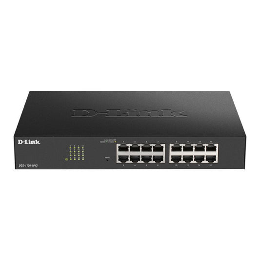 D-Link 16-Port Gigabit Smart Managed Switch [DGS-1100-16V2]
