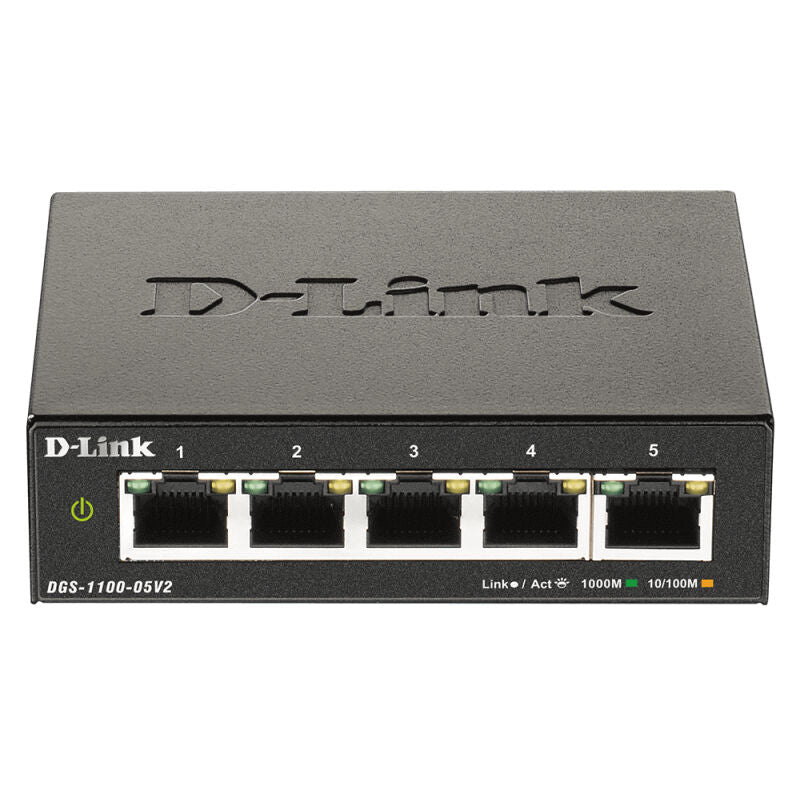 D-Link 5-Port Gigabit Smart Managed Switch [DGS-1100-05V2]