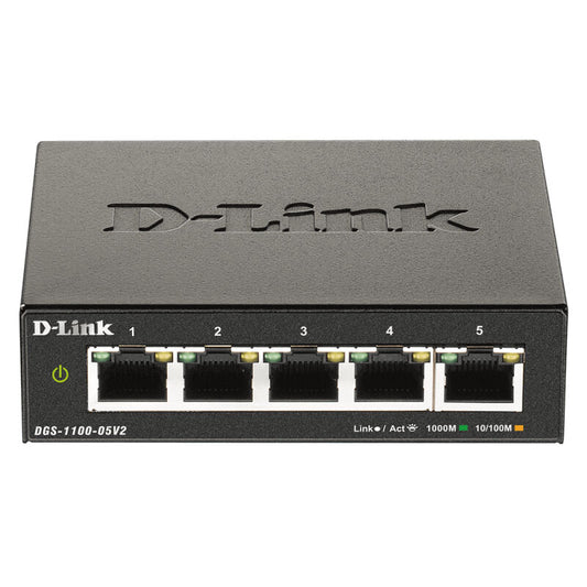 D-Link 5-Port Gigabit Smart Managed Switch [DGS-1100-05V2]