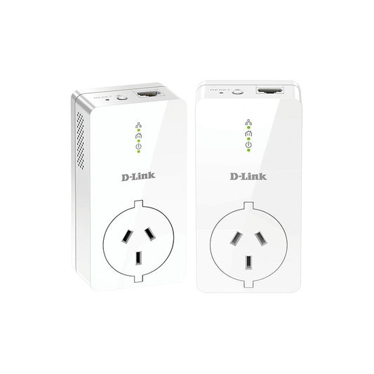 D-Link PowerLine AV2 1000 Gigabit Passthrough Kit [DHP-P601AV]