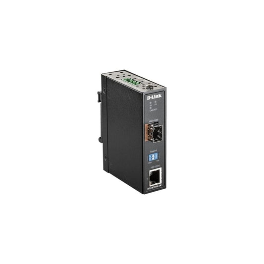 D-Link Industrial Media Converter SFP to RJ45 (100/1000Mbps) [DIS-M100G-SW]