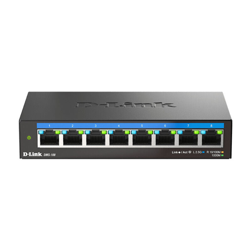 D-LINK 8-Port Multi-Gigabit Desktop Switch [DMS-108]