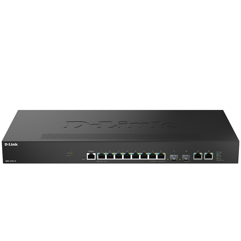 D-Link 12P MultiGigabit Switch [DMS-1250-12]