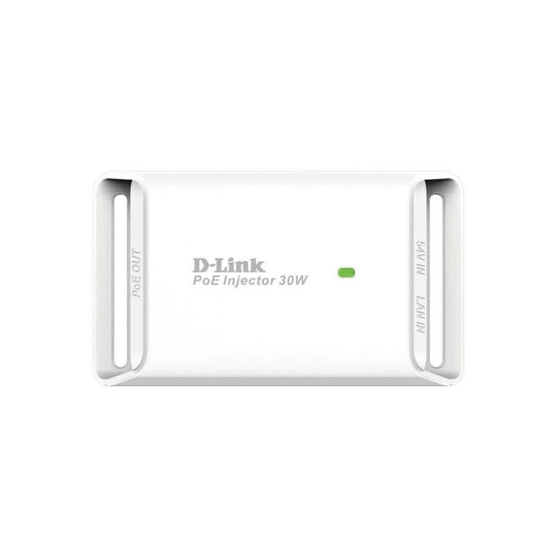D-Link Gigabit PoE+ Injector with 30Watt PoE Budget [DPE-301GI]