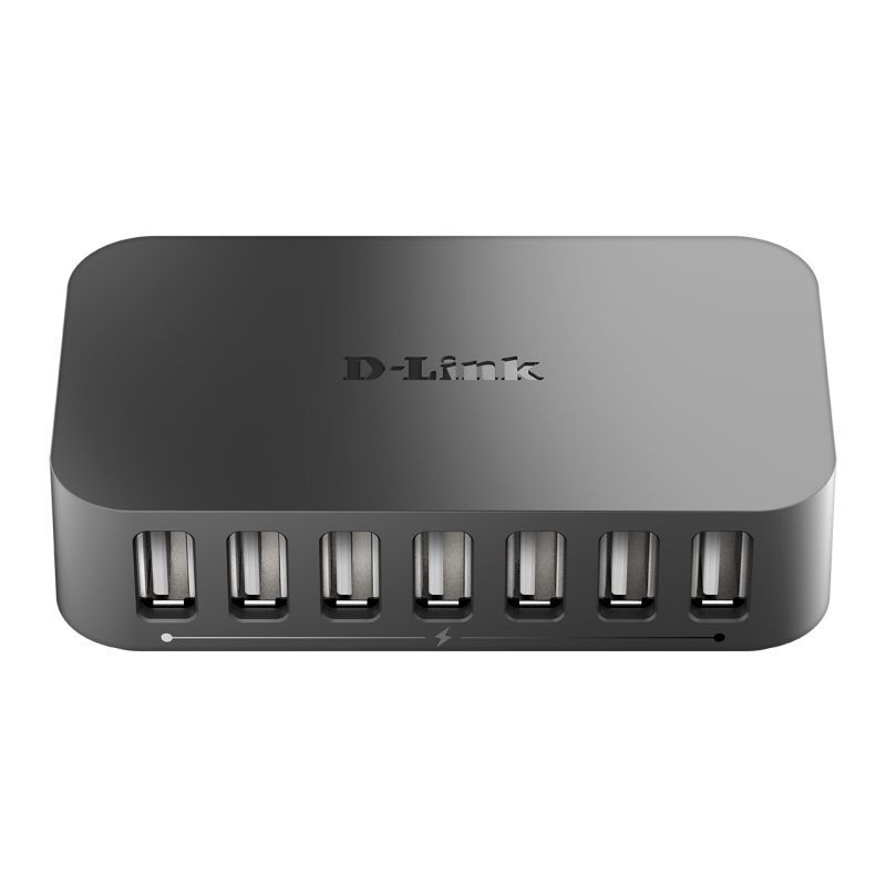 D-Link 7-Port USB 2.0 Fast Charge Hub [DUB-H7]