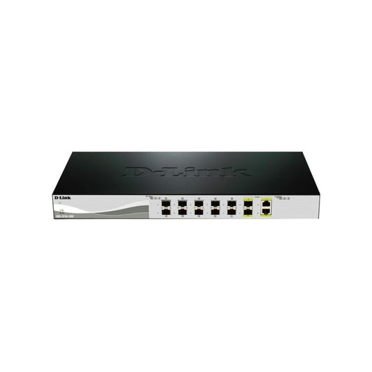 D-Link 12-Port 10 Gigabit Smart Managed Switch with 2 10GBase-T (Combo) ports [DXS-1210-12SC]