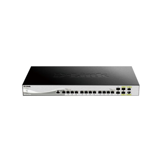 D-Link 16-Port 10 Gigabit Smart Managed Switch with 4 SFP+ (2 Combo) ports [DXS-1210-16TC]