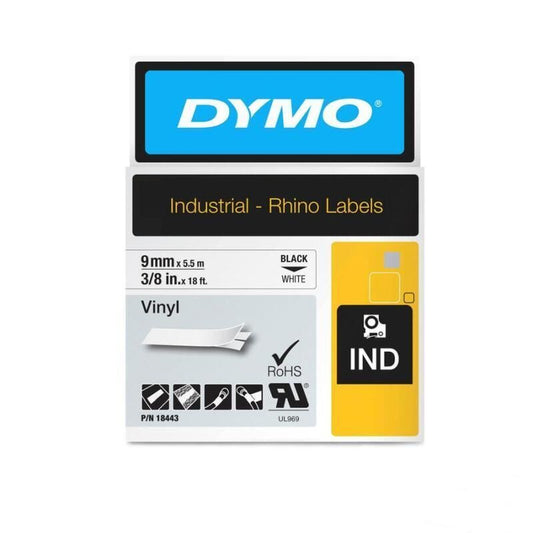 Dymo 18443 Black Genuine P-Touch Tape