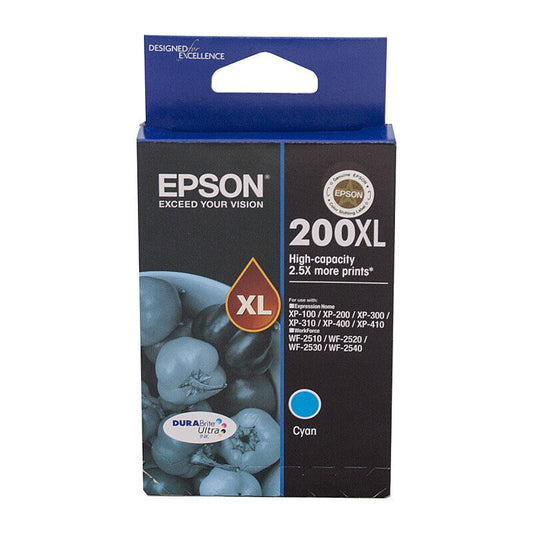 Epson C13T201292 Cyan Genuine Toner Cartridge