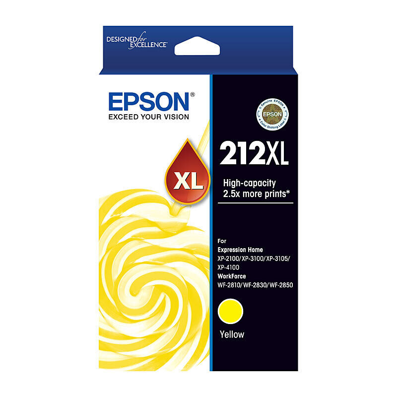 Epson C13T02X492 Yellow Genuine Toner Cartridge
