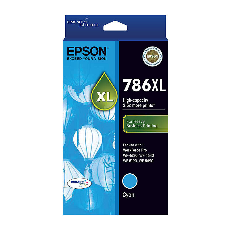 Epson C13T787292 Cyan Genuine Toner Cartridge
