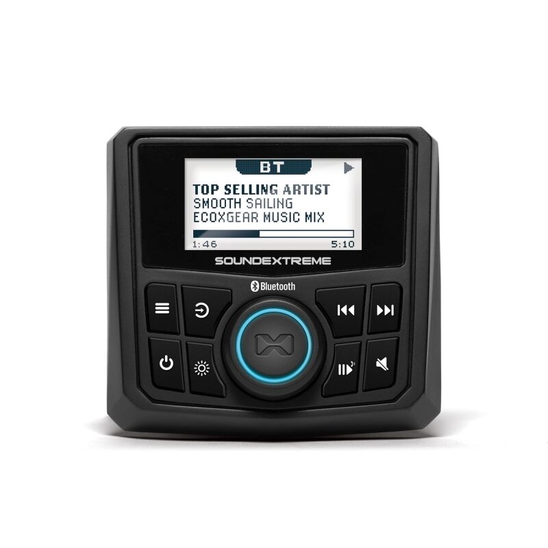 ECOXGEAR Marine AM/FM/Bluetooth Digital Media Player Gauge Radio [SEI-SEMRNGGEAU]