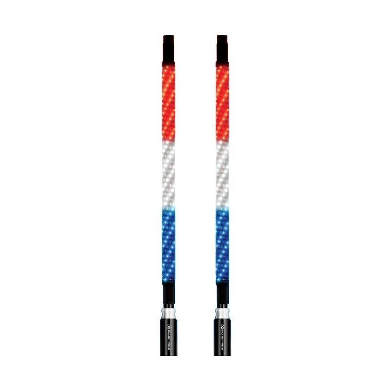 ECOXGEAR 2 Foot Whip LED Kit W/ Controller [SEI-LEDZ4WHP2X2AU]
