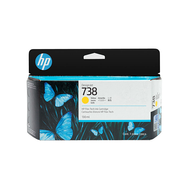 HP 498N7A Yellow Genuine Ink Cartridge