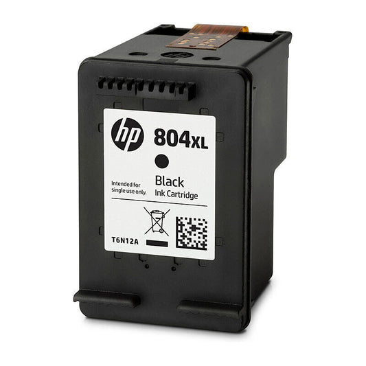 HP T6N12AA #804XL Black Genuine Ink Cartridge