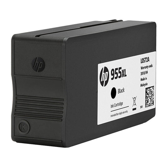 HP L0S72AA #955XL Black Genuine Ink Cartridge