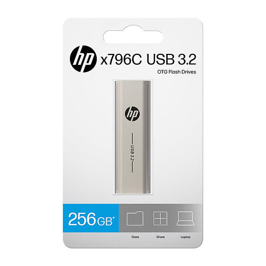 HP X796C 256GB USB3.2 Type A/C [HPFD796C-A-256]
