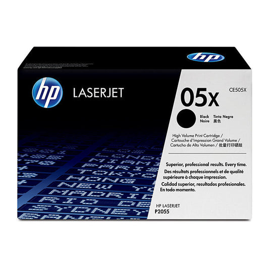 HP CE505X Black Genuine Toner Cartridge