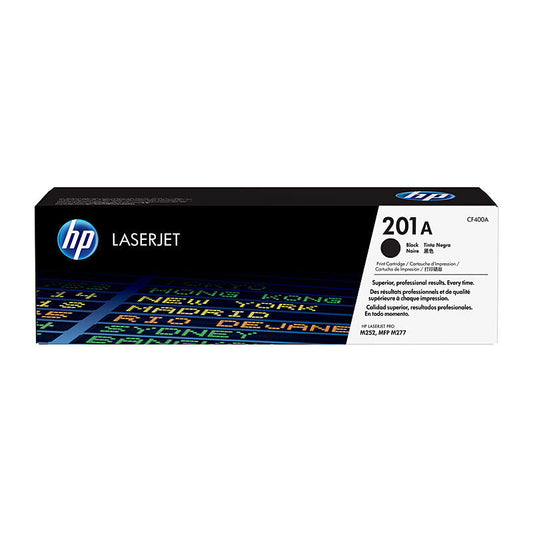 HP CF400A Black Genuine Toner Cartridge