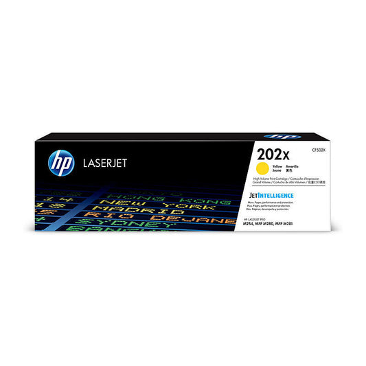 HP CF502X Yellow Genuine Toner Cartridge