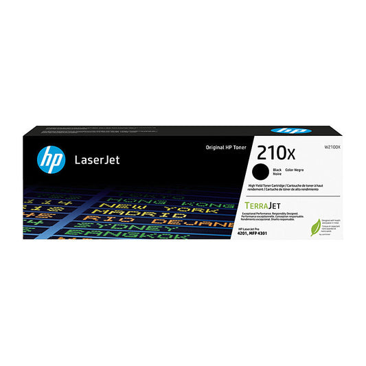 HP W2100X #210X Black Genuine Toner Cartridge