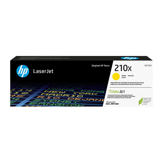 HP W2102X #210X Yellow Genuine Toner Cartridge