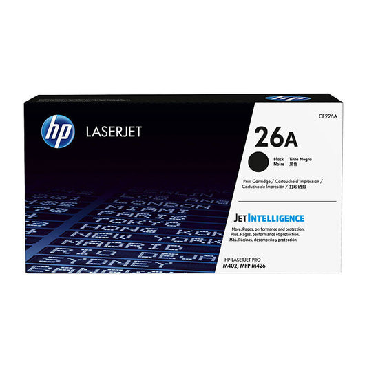 HP CF226A Black Genuine Toner Cartridge
