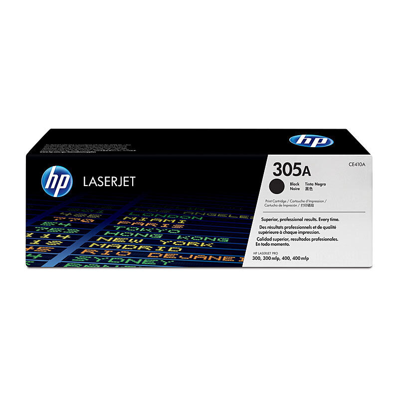 HP CE410A Black Genuine Toner Cartridge