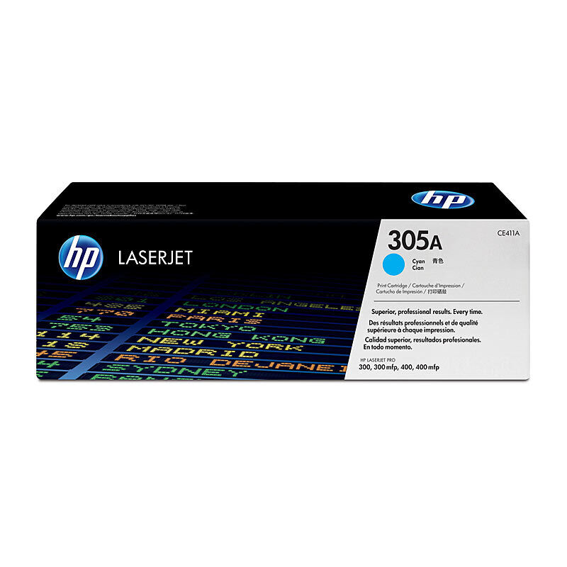 HP CE411A Cyan Genuine Toner Cartridge