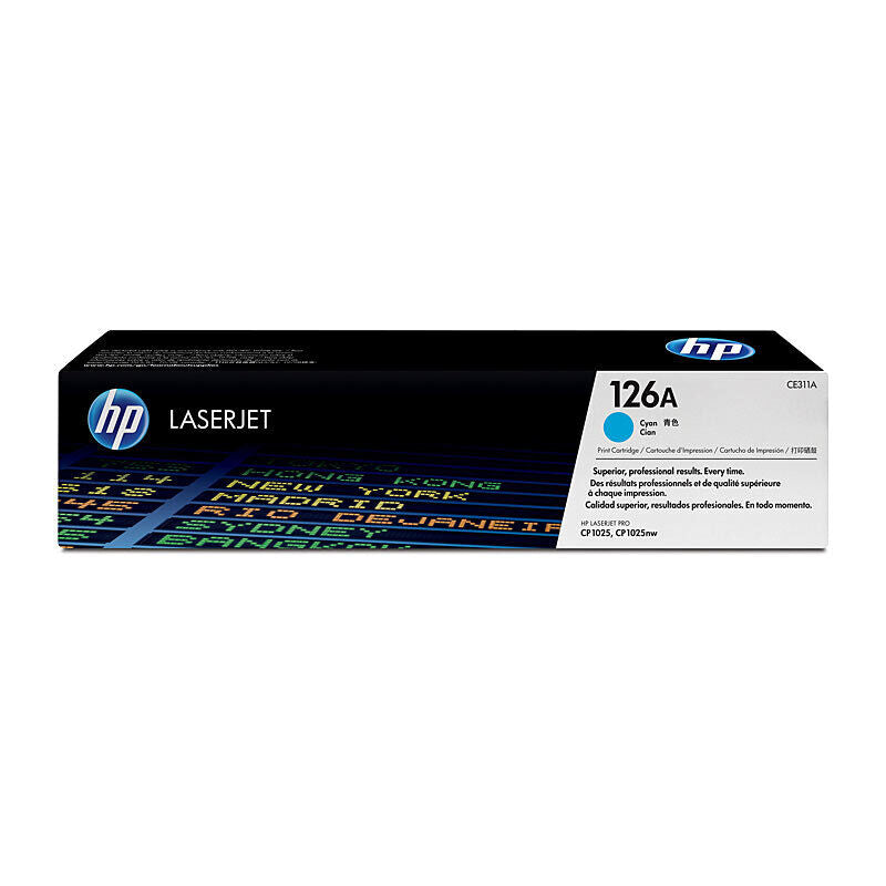 HP CE311A Cyan Genuine Toner Cartridge