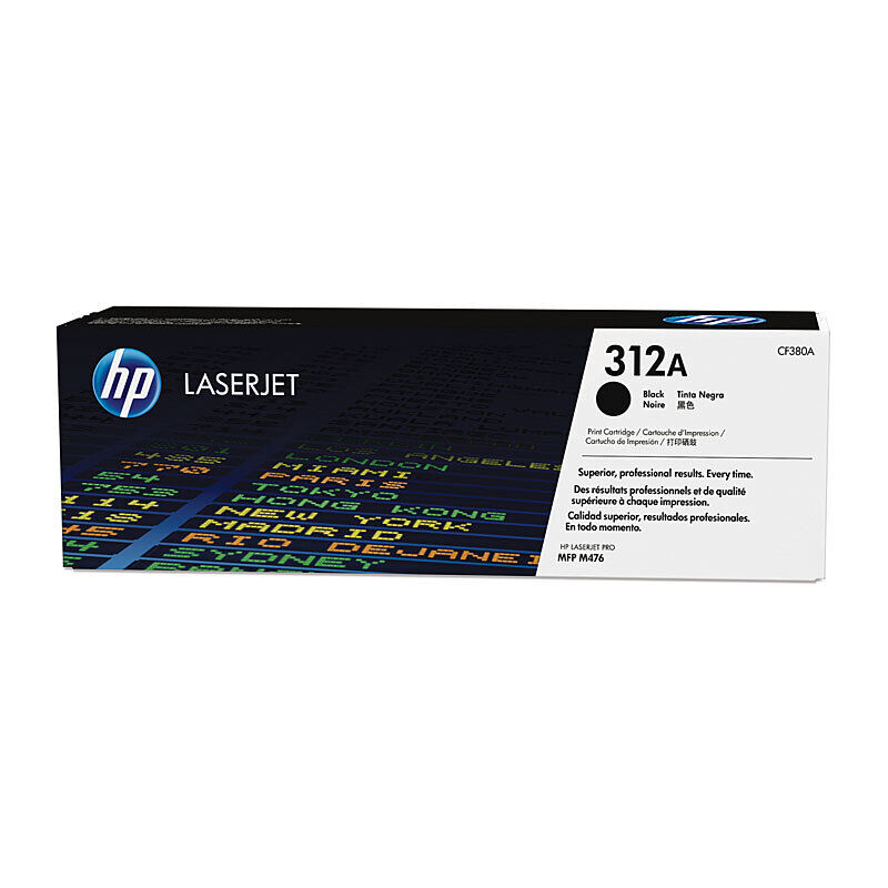 HP CF380A Black Genuine Toner Cartridge