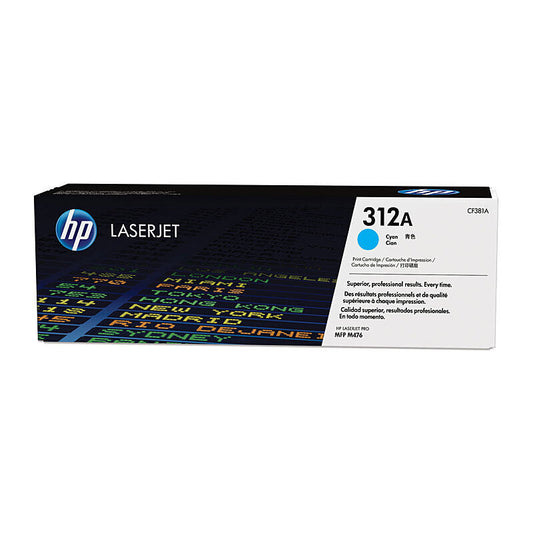 HP CF381A Cyan Genuine Toner Cartridge