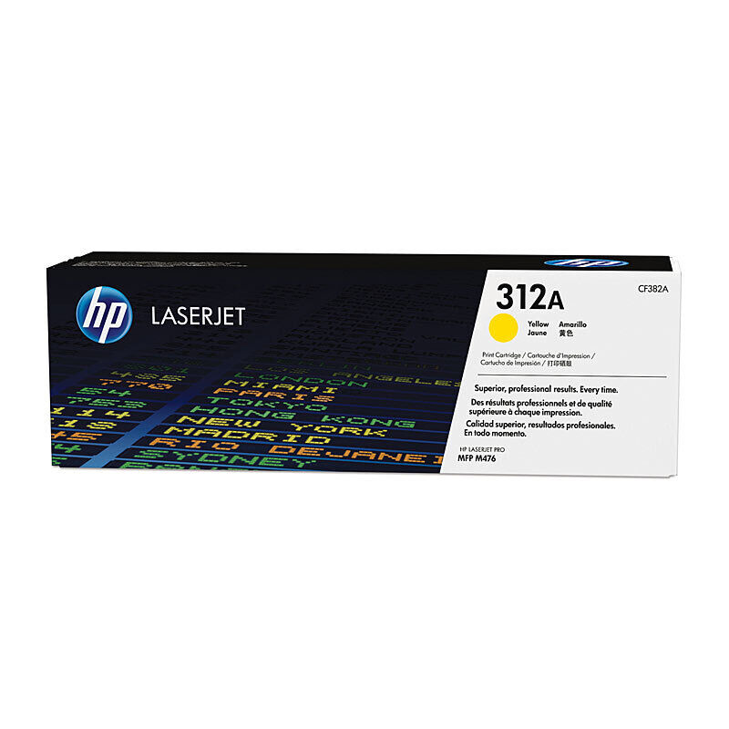HP CF382A Yellow Genuine Toner Cartridge