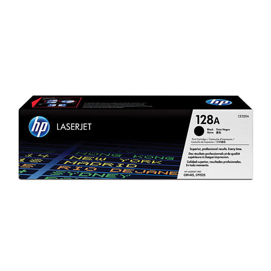 HP CE320A Black Genuine Toner Cartridge