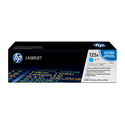 HP CB541A Cyan Genuine Toner Cartridge