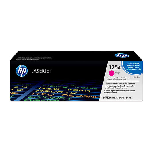 HP CB543A Magenta Genuine Toner Cartridge