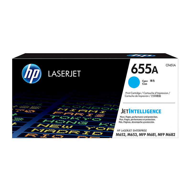 HP CF451A Cyan Genuine Toner Cartridge