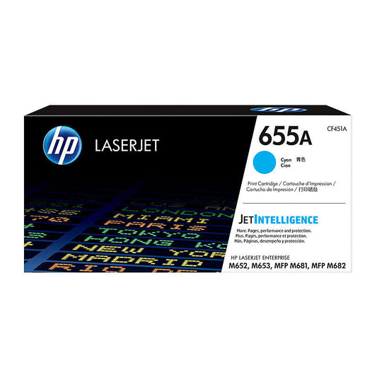 HP CF451A Cyan Genuine Toner Cartridge