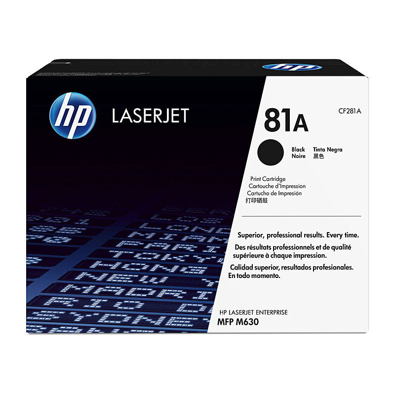 HP CF281A Black Genuine Toner Cartridge