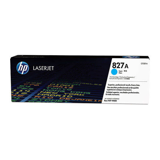 HP CF301A Cyan Genuine Toner Cartridge