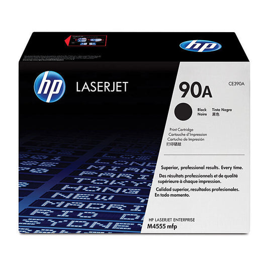 HP CE390A Black Genuine Toner Cartridge