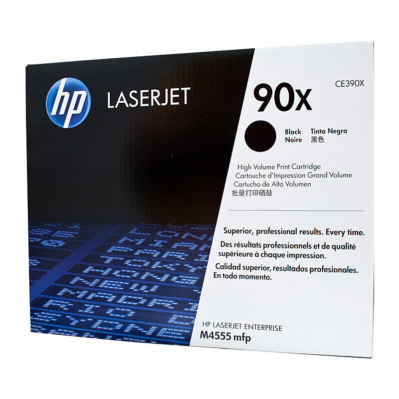 HP CE390X #90X Black Genuine Toner Cartridge