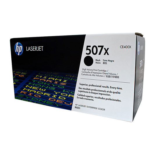 HP CE400X Black Genuine Toner Cartridge