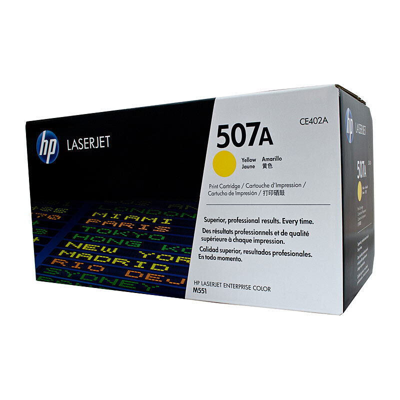 HP CE402A Yellow Genuine Toner Cartridge
