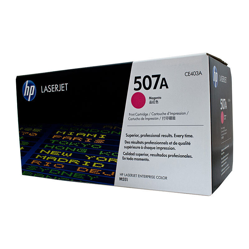 HP CE403A Magenta Genuine Toner Cartridge