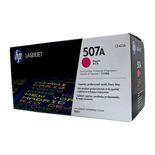 HP CE403A Magenta Genuine Toner Cartridge