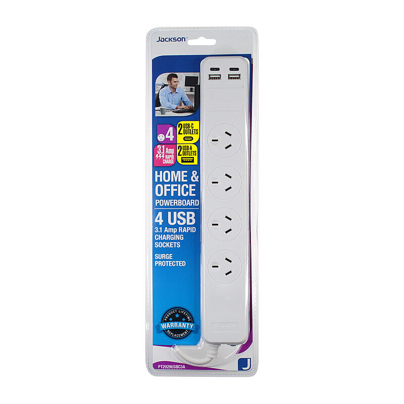 Jackson 4 Way USB PBoard 1m [PT2929SUSB3C]