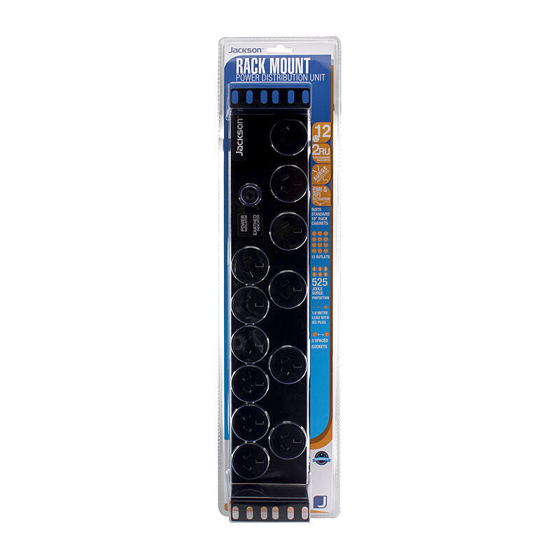 Jackson 12 Way Rack Mount PDU [RAC1200]